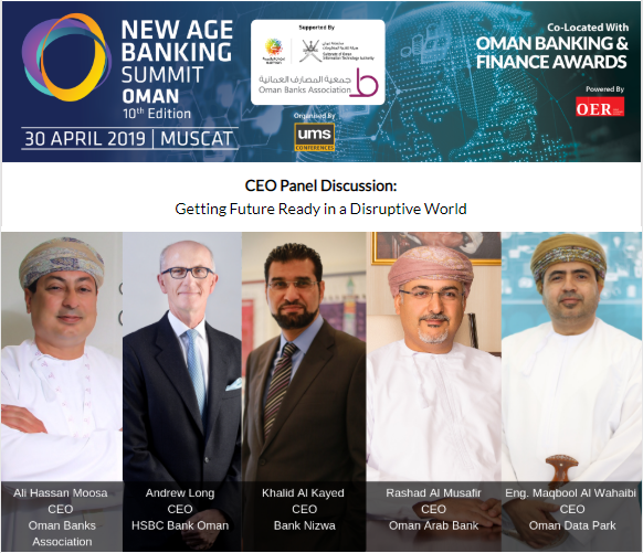 CEO Panle New Age Banking Summit Oman